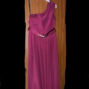 Bridesmaids dress! Berry color! Alfred Angelo! Size 16!